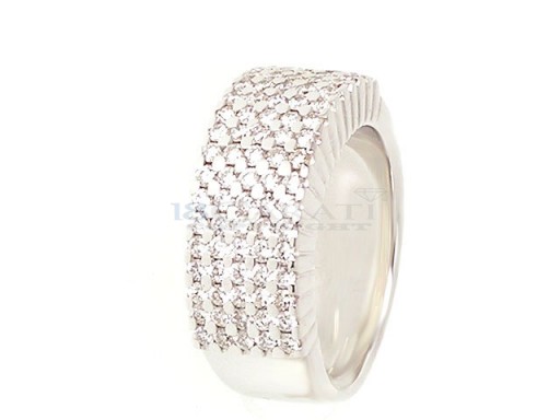 Pave style ring 1.25ct