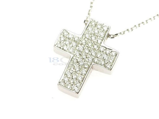 Diamond cross necklace 0.29ct