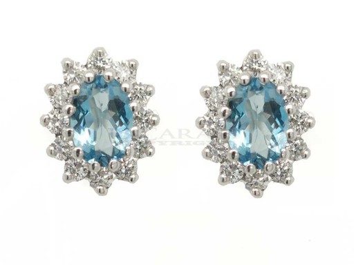 Acquamarine earrings 