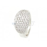 Pave style ring 1.13ct