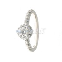 Gorgeous Italian diamond ring 0.72ct