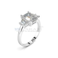 Solitaire diamond ring 0.65ct