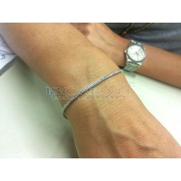 Diamond tennis bracelet 0.85ct
