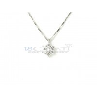 Diamond necklace 0.18ct
