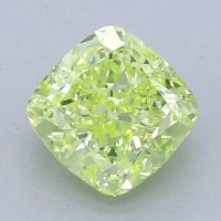 GIA Diamond green intense 0.74 ct.