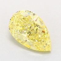 GIA Diamond yellow fancy 0.47 ct.
