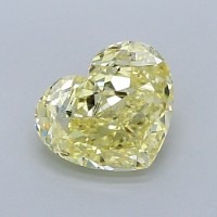 GIA Diamond yellow fancy 1.29 ct.
