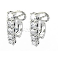 Diamond earrings 0.7ct