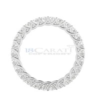 Eternity diamond ring with 1.5cts natural diamonds