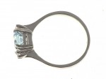 Aquamarine ring 0.07ct