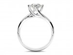 Solitaire diamond ring 0.75ct