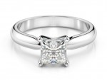 Solitaire diamond ring 0.5ct
