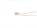 Single diamond necklace 0.06ct