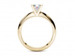Solitaire settinG 4 prongs yellow gold 