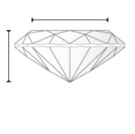 Diamante GIA - D VS1 - 0.71 ct.