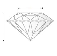 Diamante IGI - M VVS2 - 0.41 ct.